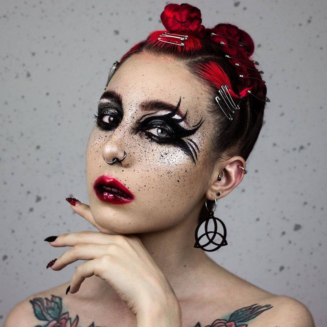 Fotos: Tamara, la vitoriana que crea maquillajes que son pura fantasía