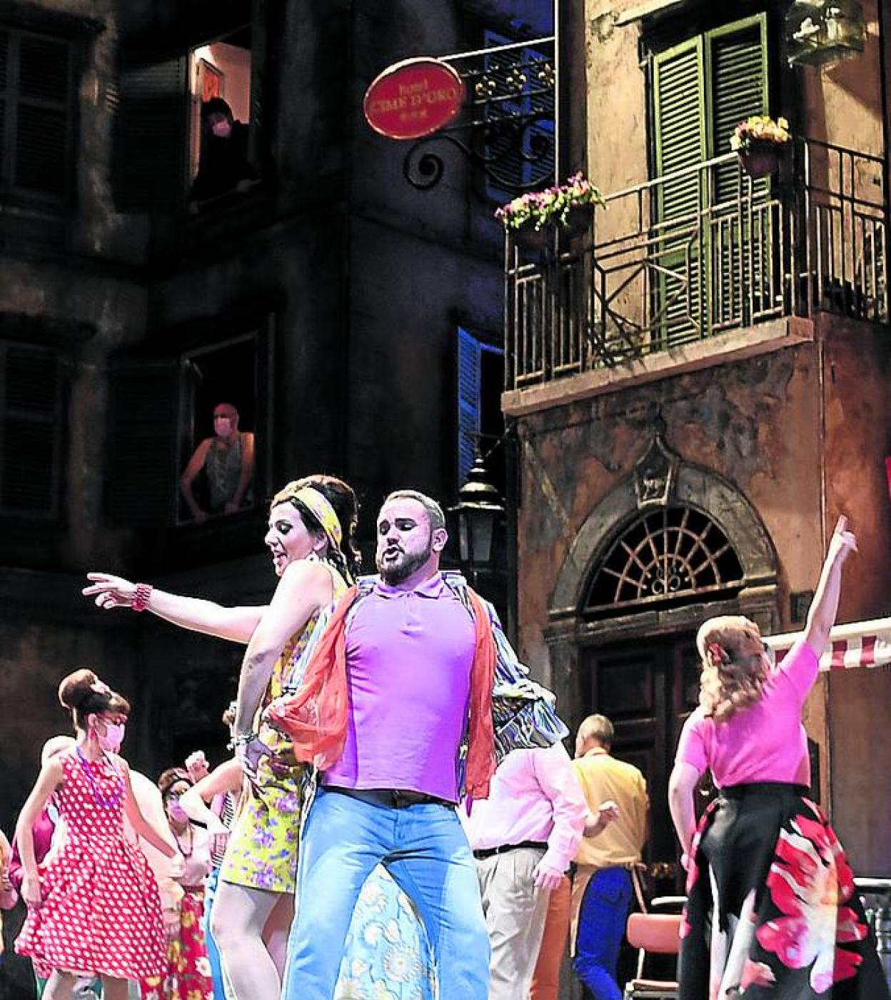 Representación de la ABAO de 'Il turco in Italia'. 