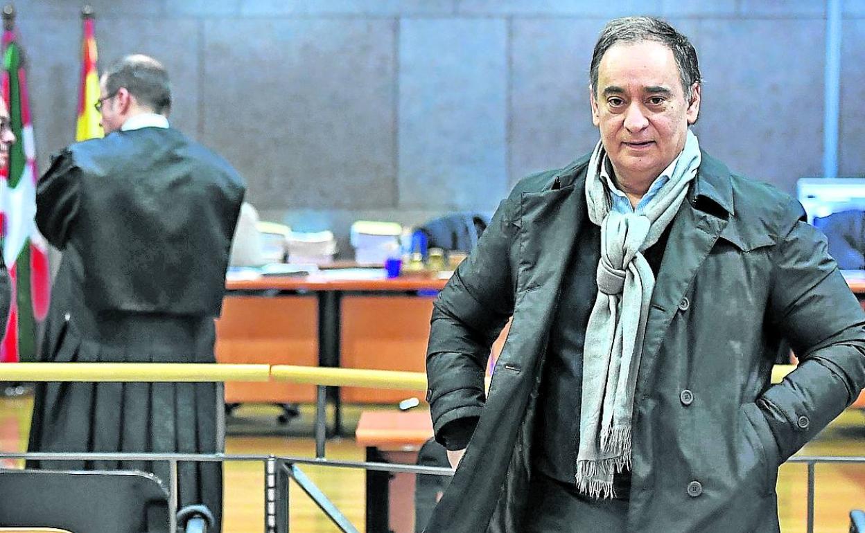 José Carlos Margüello, durante una de sus declaraciones en sede judicial.