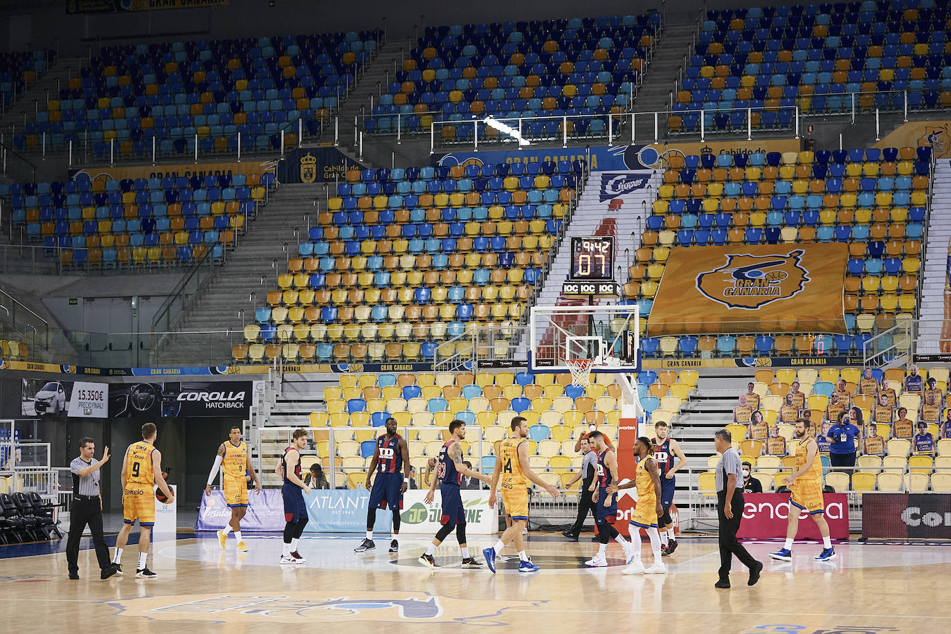 Fotos: El Herbalife Gran Canaria - TD Systems Baskonia de la Liga Endesa, en directo