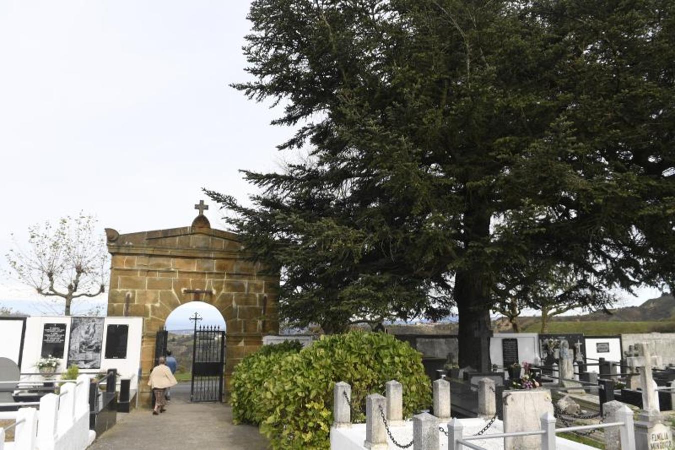 Cementerio de La Arboleda en el Día de Todos los Santos