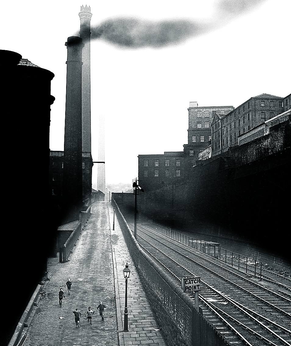 Una de las fotografías de Brandt en la exposición.