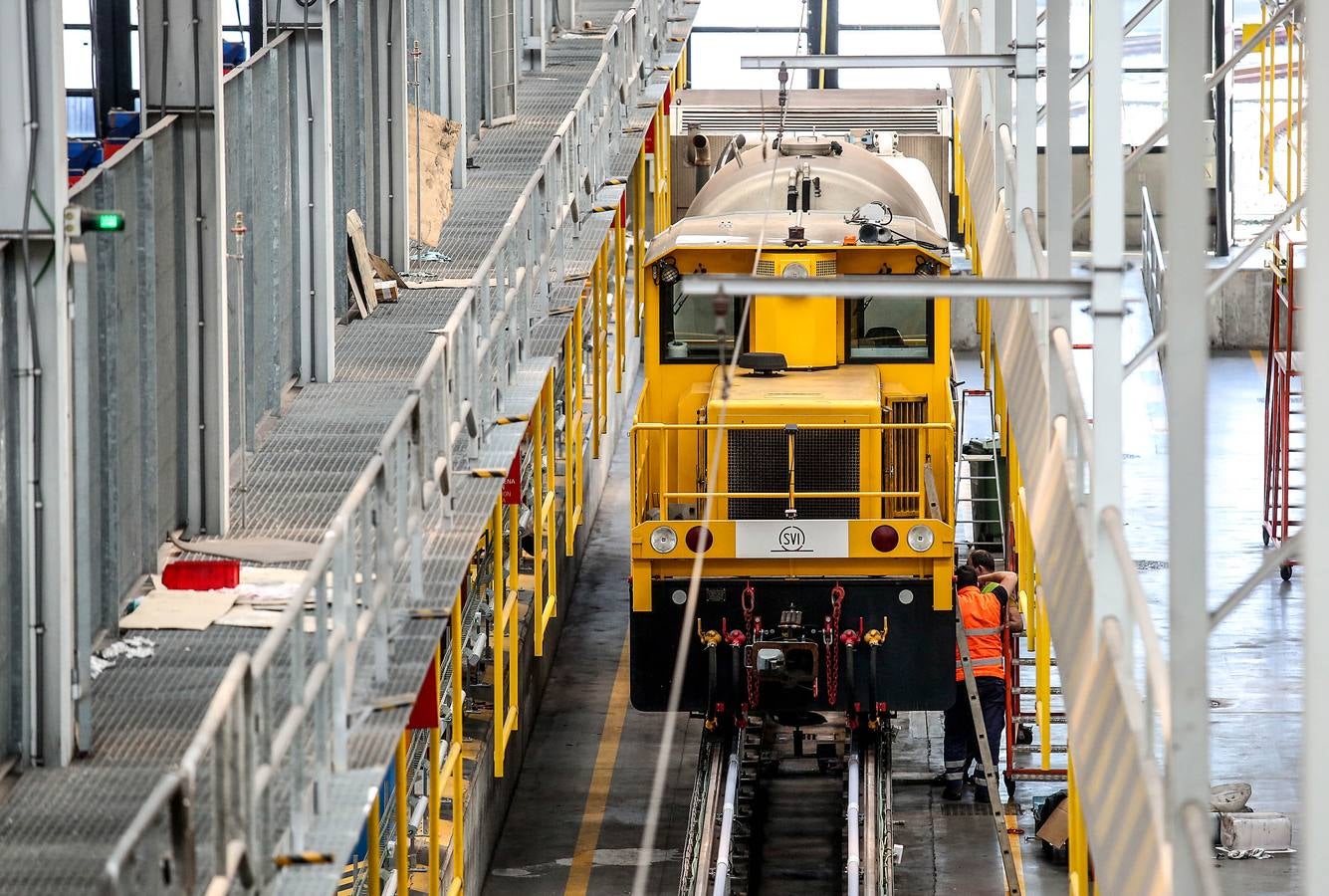 Fotos: El taller del Metro Bilbao en imágenes