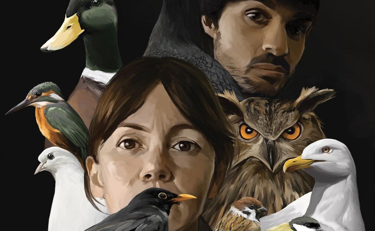 'Hondar ahoak' telesailaren kartela.