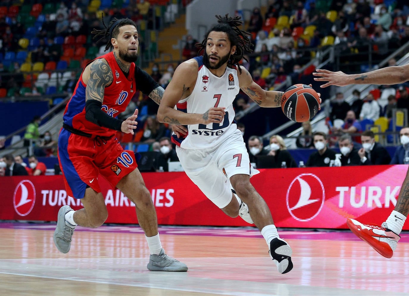 Las fotos del CSKA - Baskonia. 