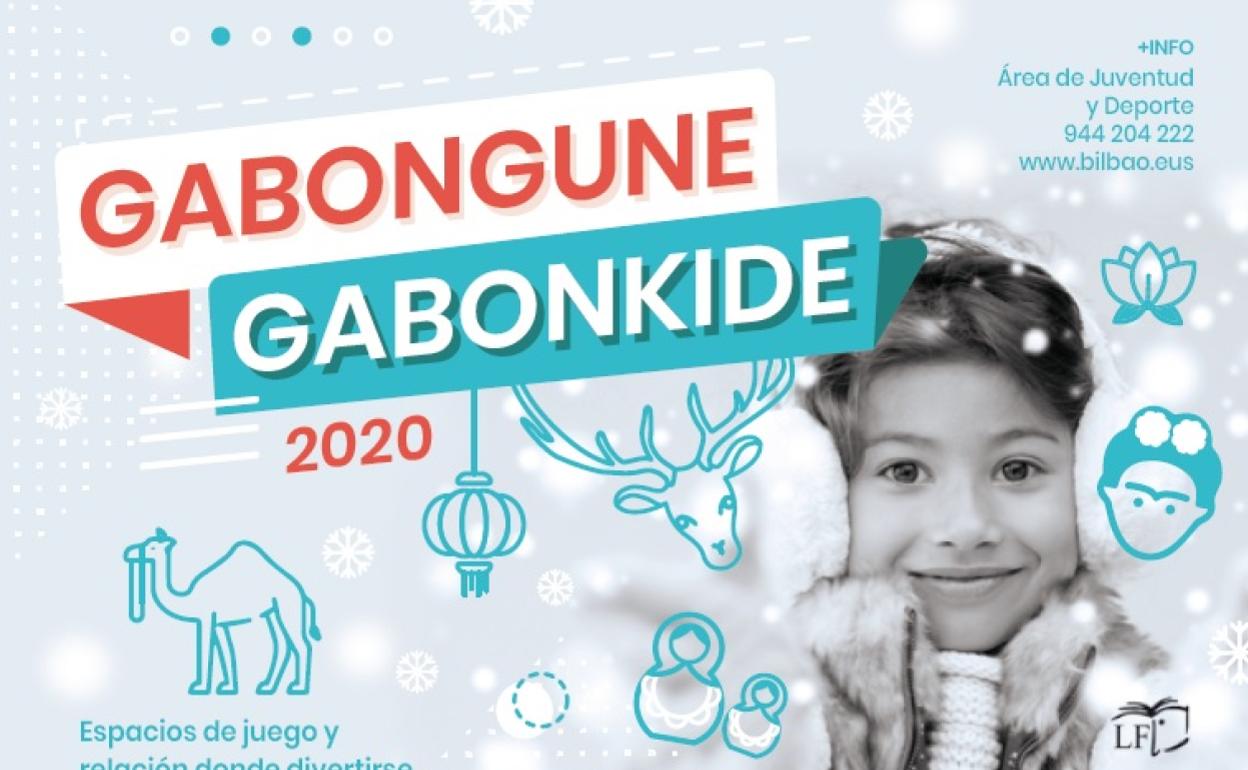 Gabongune programak 3 urtetik 8 urtera bitarteko aisialdi eskaintza izango du, eta, Gabonkide, aldiz, 9 eta 11 urte bitarteko nerabeentzat bideratuta joango da. 