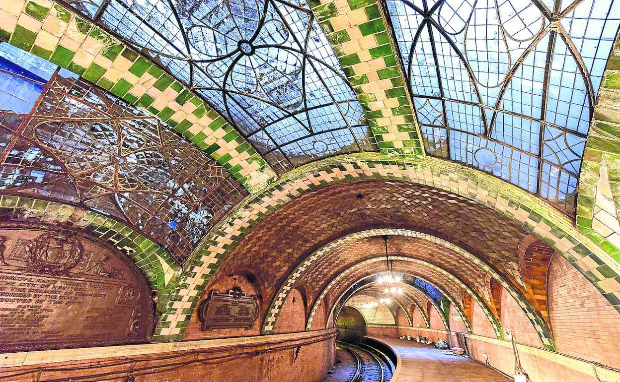 Una de las espectaculares estaciones del metro de Nueva York alzada por el valenciano Rafael Guastavino. 