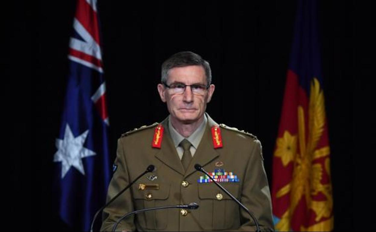 El jefe de las Fuerzas de Defensa de este país, Angus Campbell.