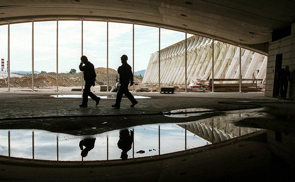 Fotos: Las mejores imágenes de La Paloma del aeropuerto de Bilbao