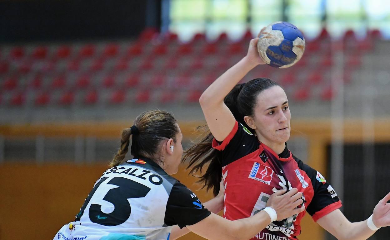 Imagen del choque liguero ante el Guardés de la presente temporada. 