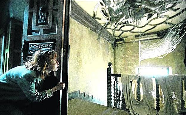 Una de las escenas de la película que viaja por escenarios alaveses. 