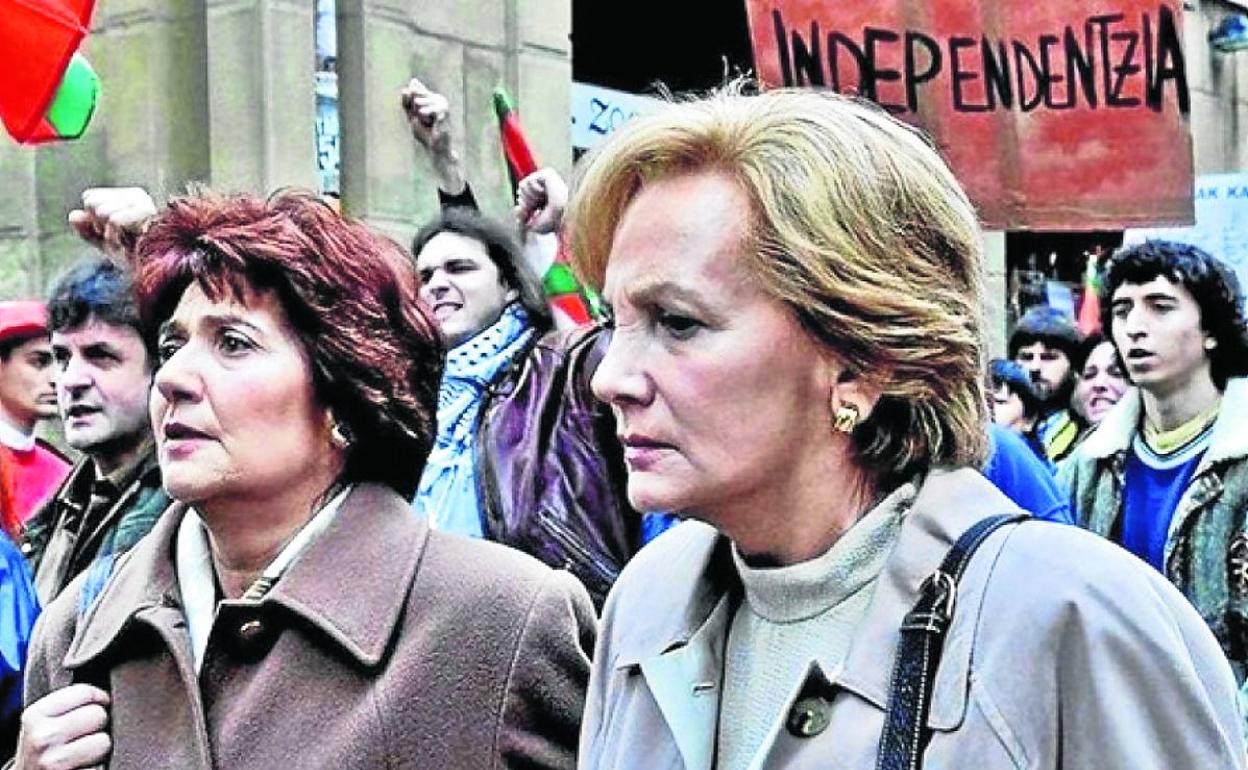 Ane Gabarain y Elena Irureta están nominadas por su interpretación en 'Patria'. 