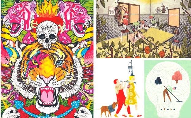 Mazoka colorea diciembre a golpe de clic