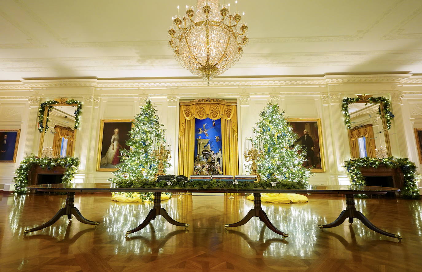 Fotos: La última Navidad de Melania Trump en la Casa Blanca