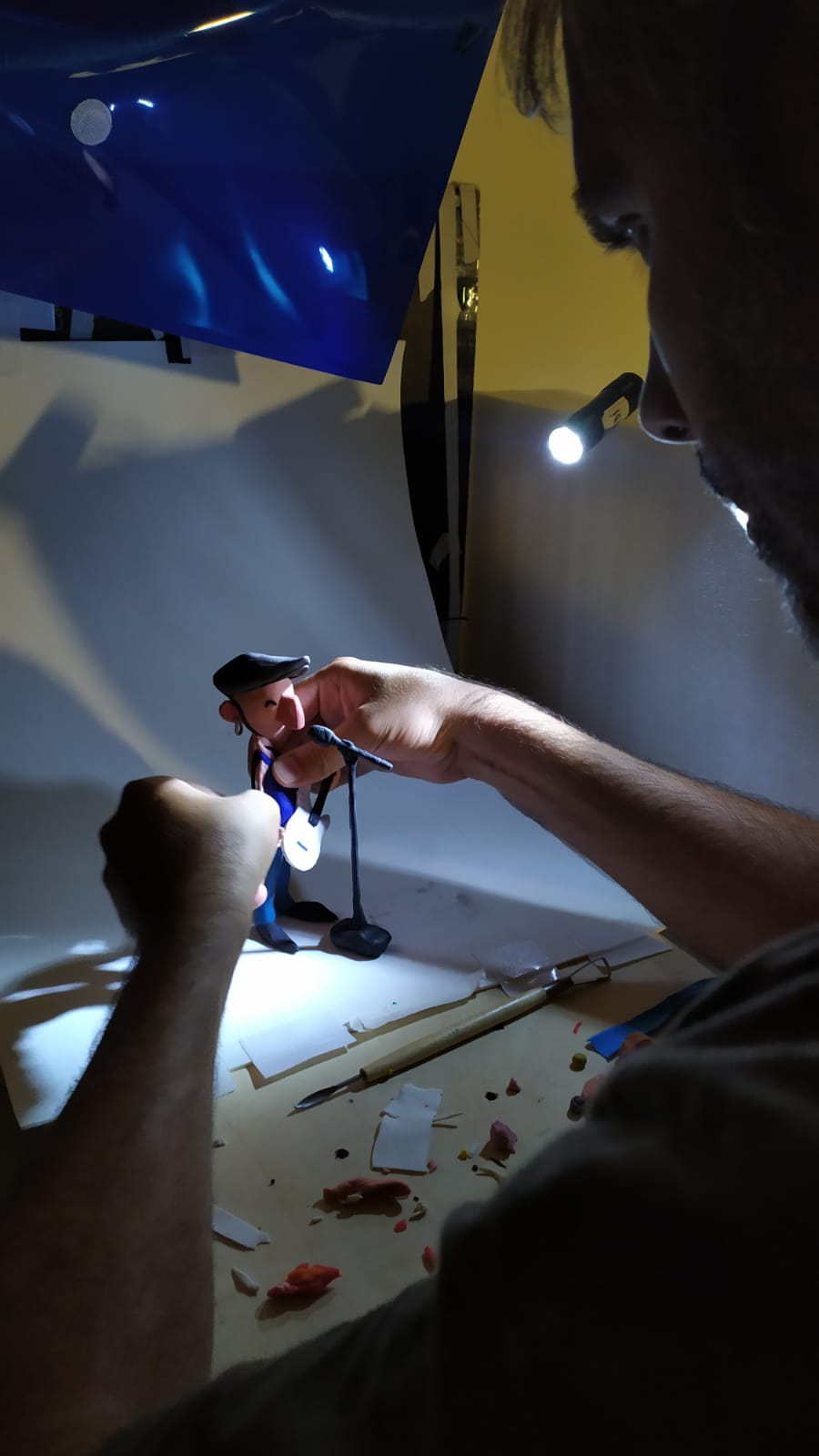 Fotos: Bocata en los fuegos y purpurina en &#039;La Pinpi&#039;: una pareja recrea en plastilina la Aste Nagusia que no pudo ser