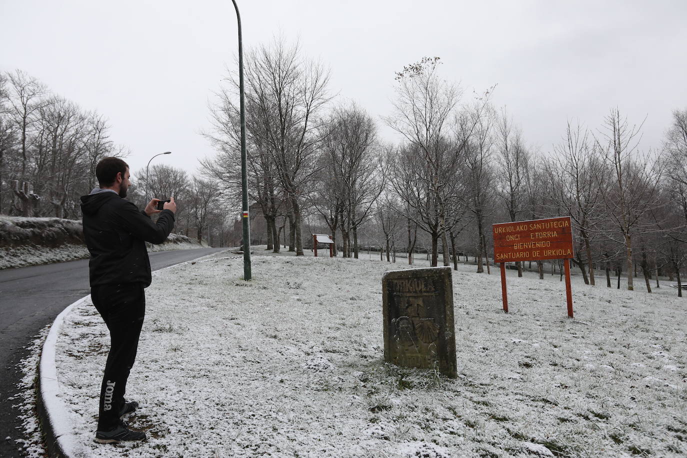 Primera nevada del otoño, que había sido hasta este momento cálido y muy seco