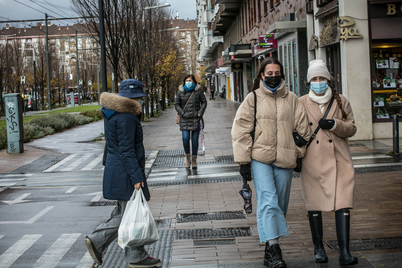 La borrasca 'Dora' está dejando las primeras estampas invernales.