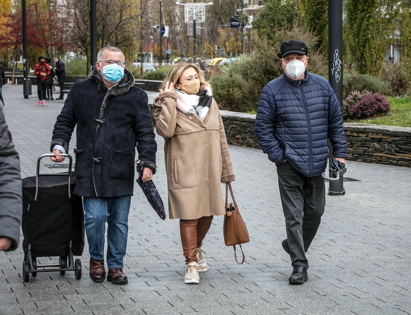 La borrasca 'Dora' está dejando las primeras estampas invernales.