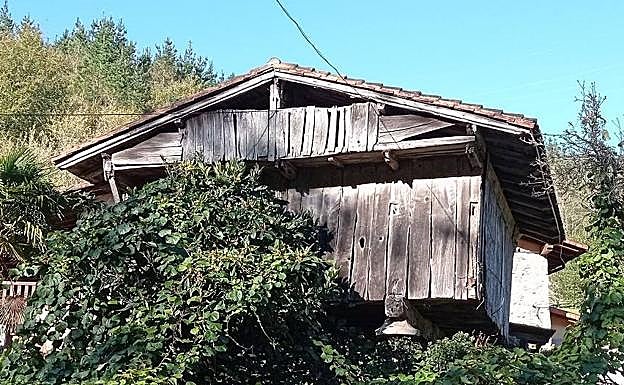 El hórreo de Ibarguren.
