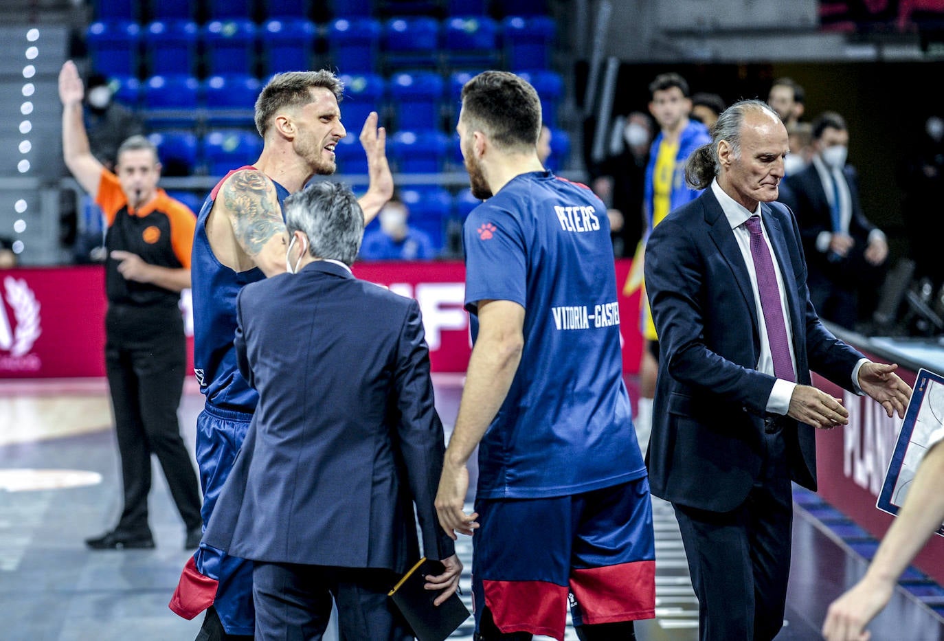 Fotos: El Baskonia-Maccabi, en imágenes