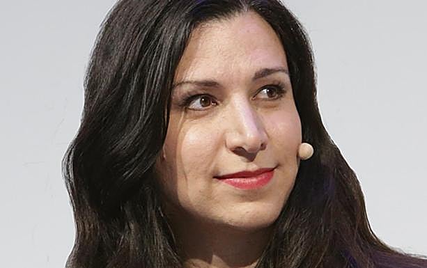 Tatiana Delgado, en una de sus conferencias. 