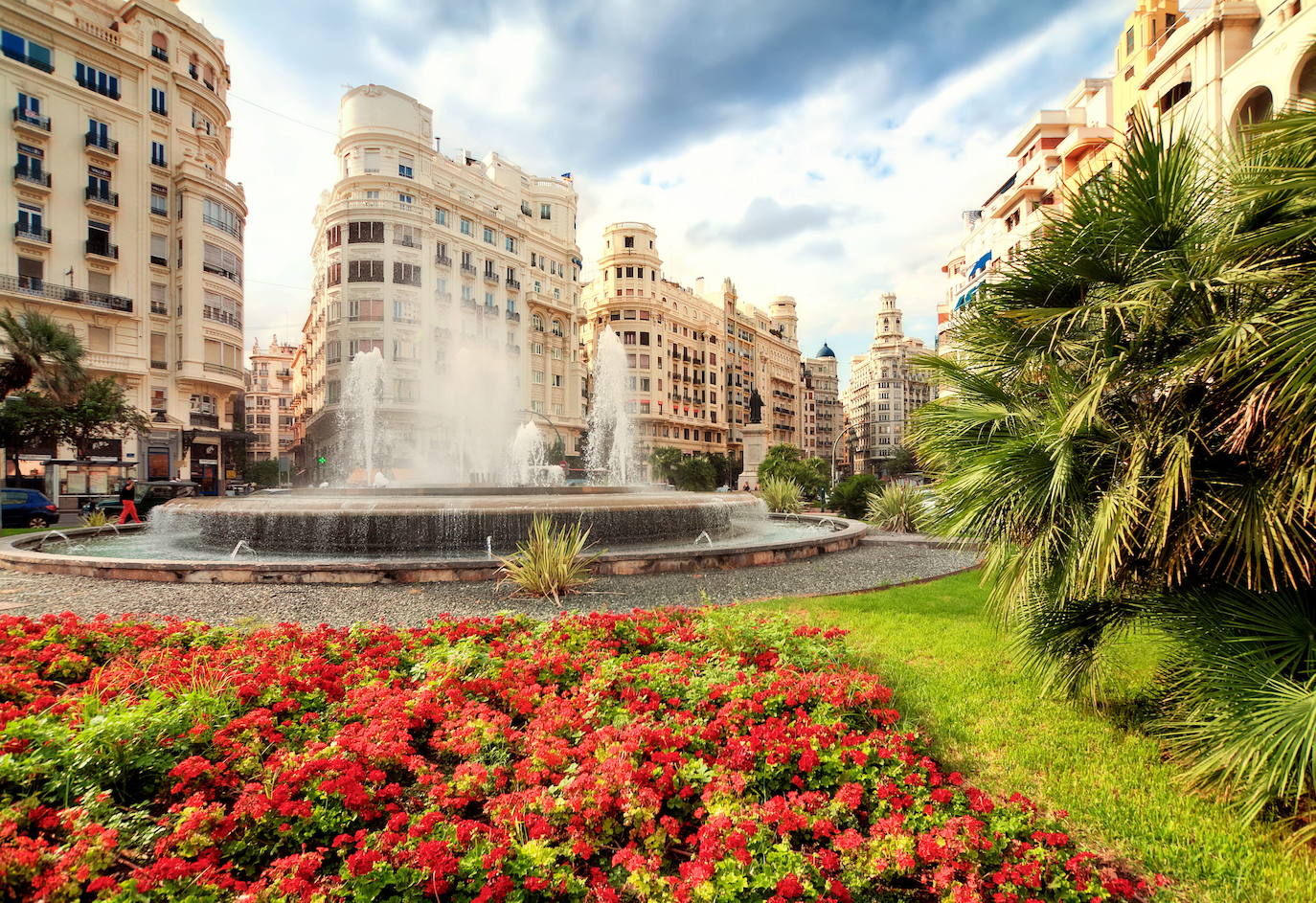 Plaza del ayuntamiento de Valencia