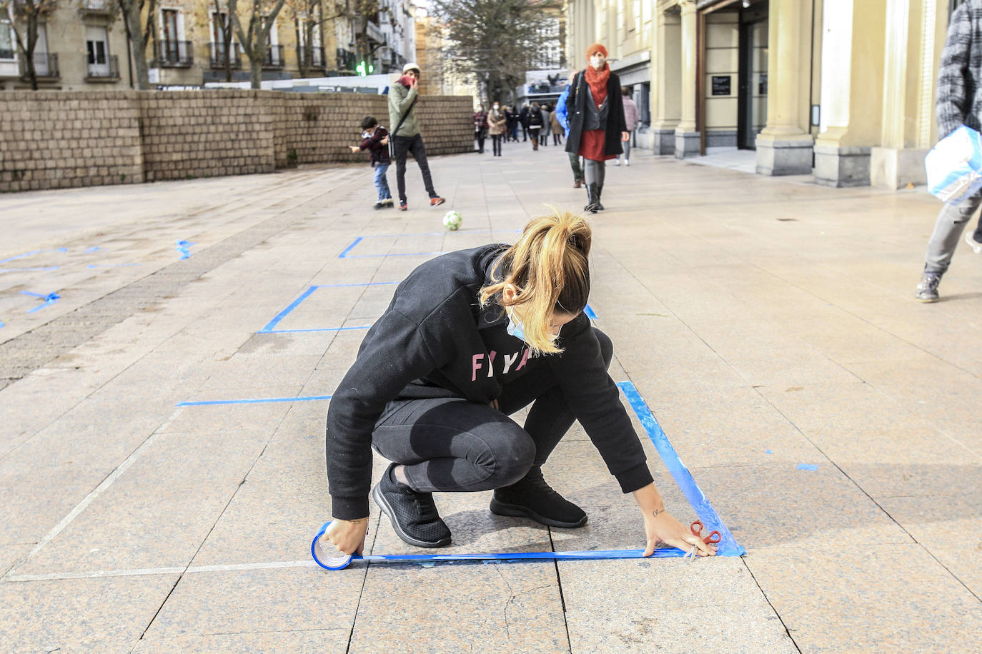 Los hosteleros han tomado medidas para cumplir con la normativa anti-covid.