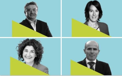 Jesús Vázquez, Livia López, Elena Pérez Barredo y Axier Urresti. 