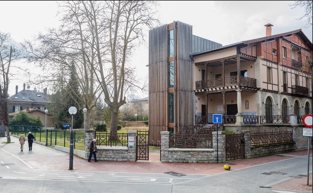 Sede de la sociedad municipal Ensanche 21 en Vitoria.