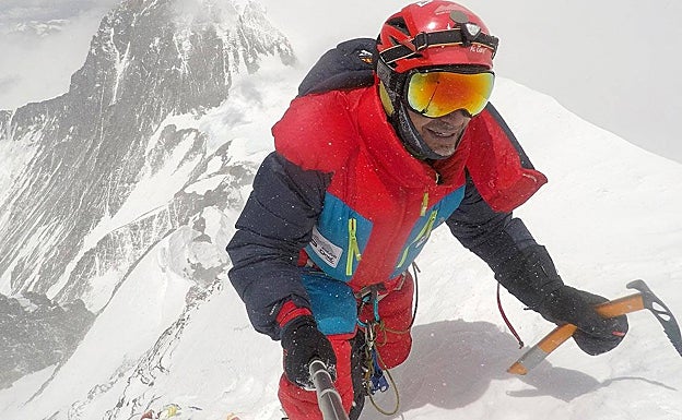 Sergi Mingote, Lhotse tontorrean.