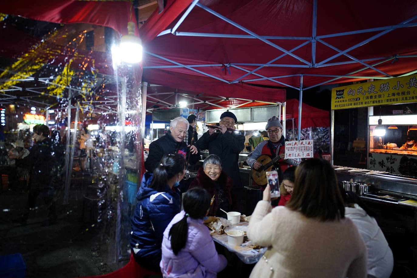 Fotos: Una noche en Wuhan