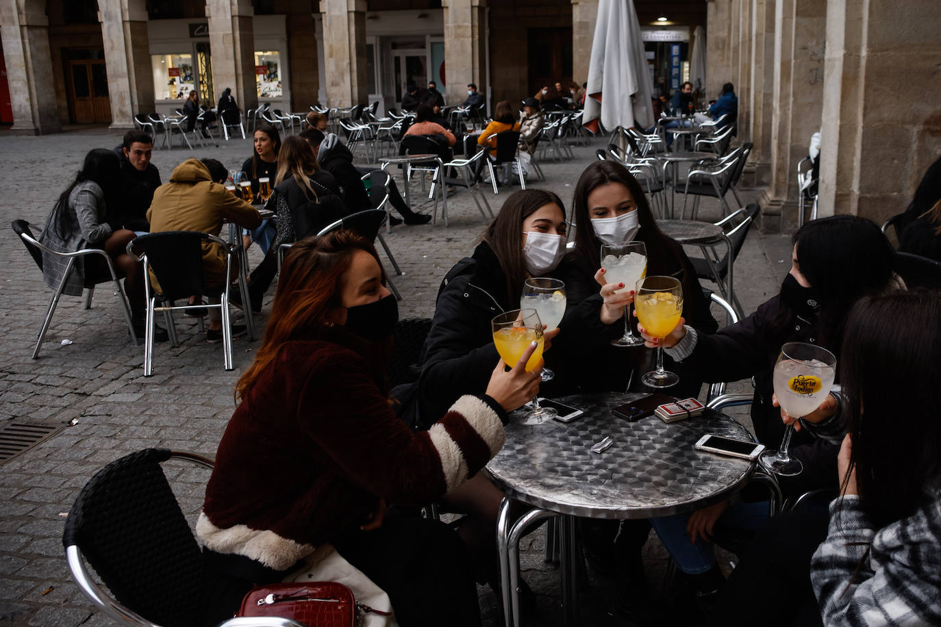 Fotos: Vitoria potea antes de la cena de Nochebuena