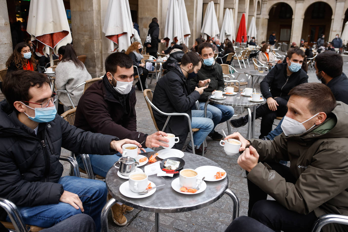Fotos: Vitoria potea antes de la cena de Nochebuena