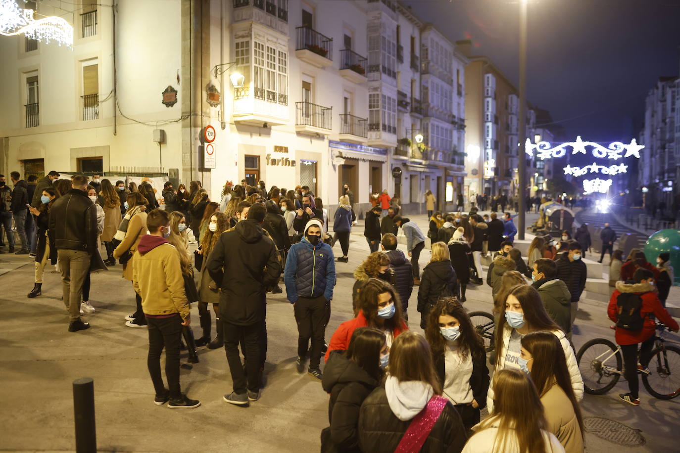 Fotos: Vitoria potea antes de la cena de Nochebuena