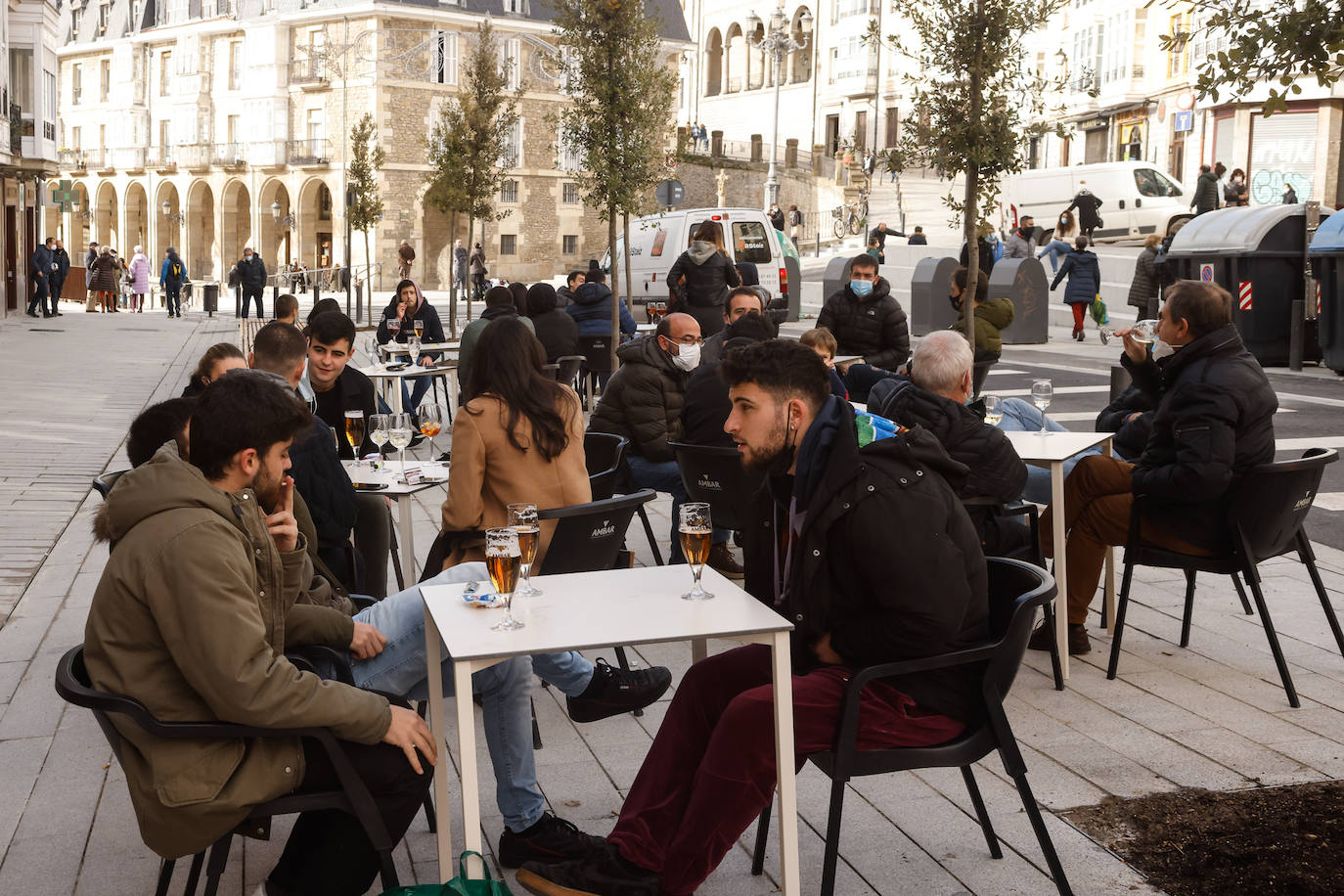 Fotos: Vitoria potea antes de la cena de Nochebuena
