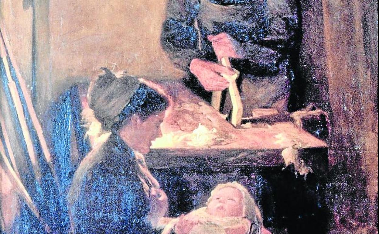 'Familia artesana', de Ignacio Díaz Olano (1899).