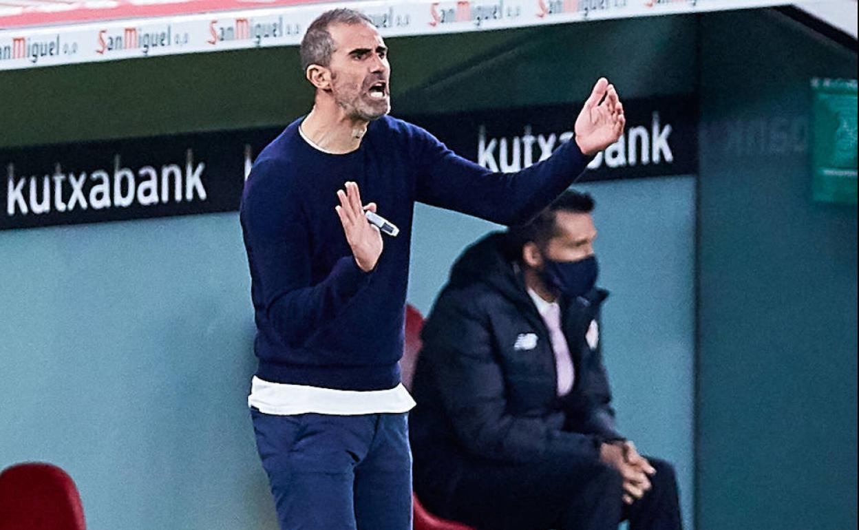 Gaizka Garitano: «La Real es uno de los mejores equipos de la Liga»