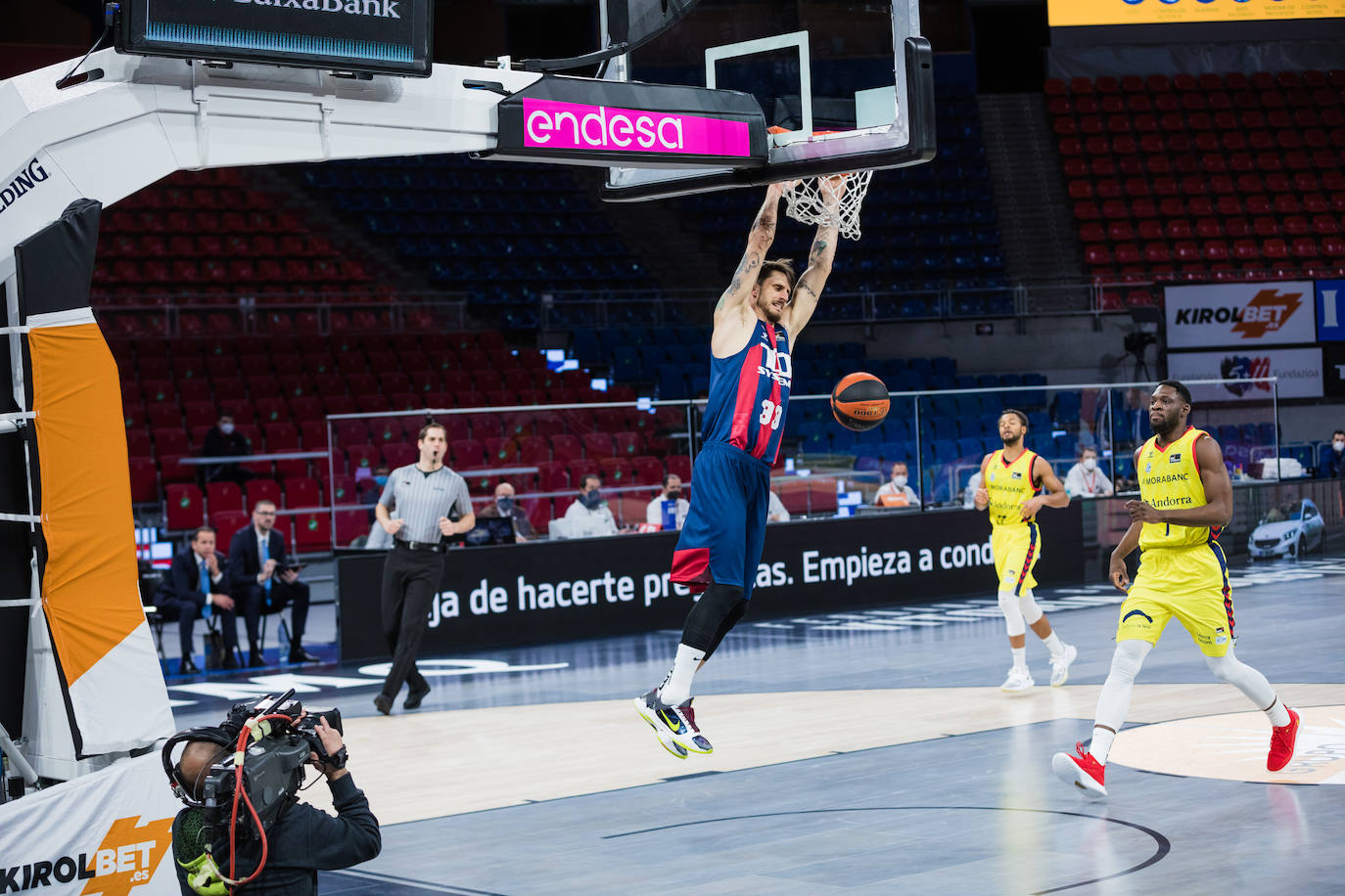 Fotos: Las imágenes del TD Systems Baskonia - Morabanc Andorra