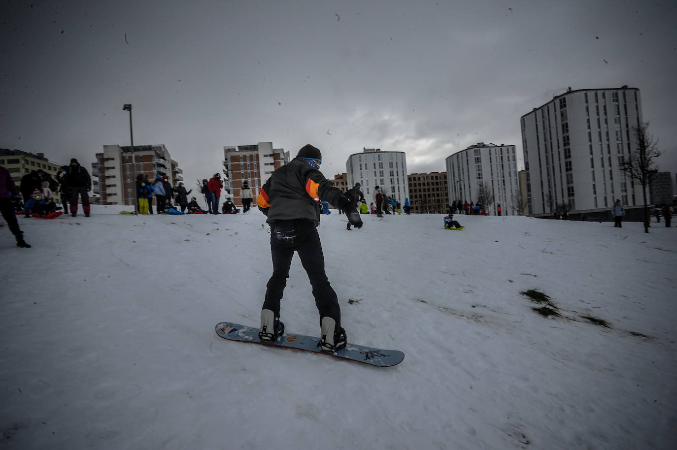 Fotos: Vitoria se divierte en la nieve