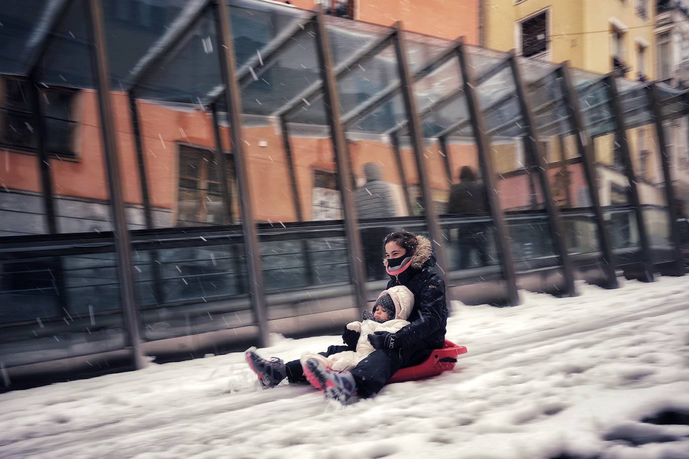 Fotos: Las imágenes del temporal a su paso por Álava