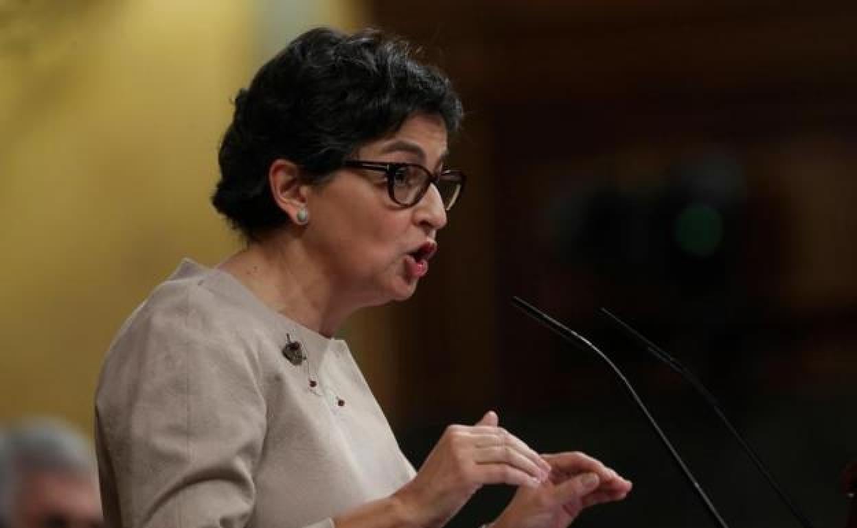 La ministra de Asuntos Exteriores, Arancha González Laya