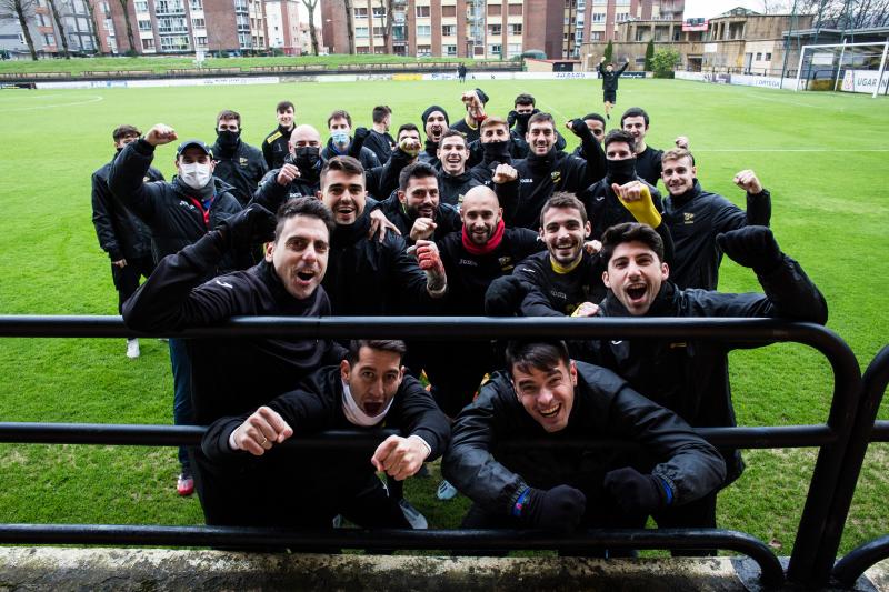 Fotos: Dura derrota del Portugalete en Copa del Rey