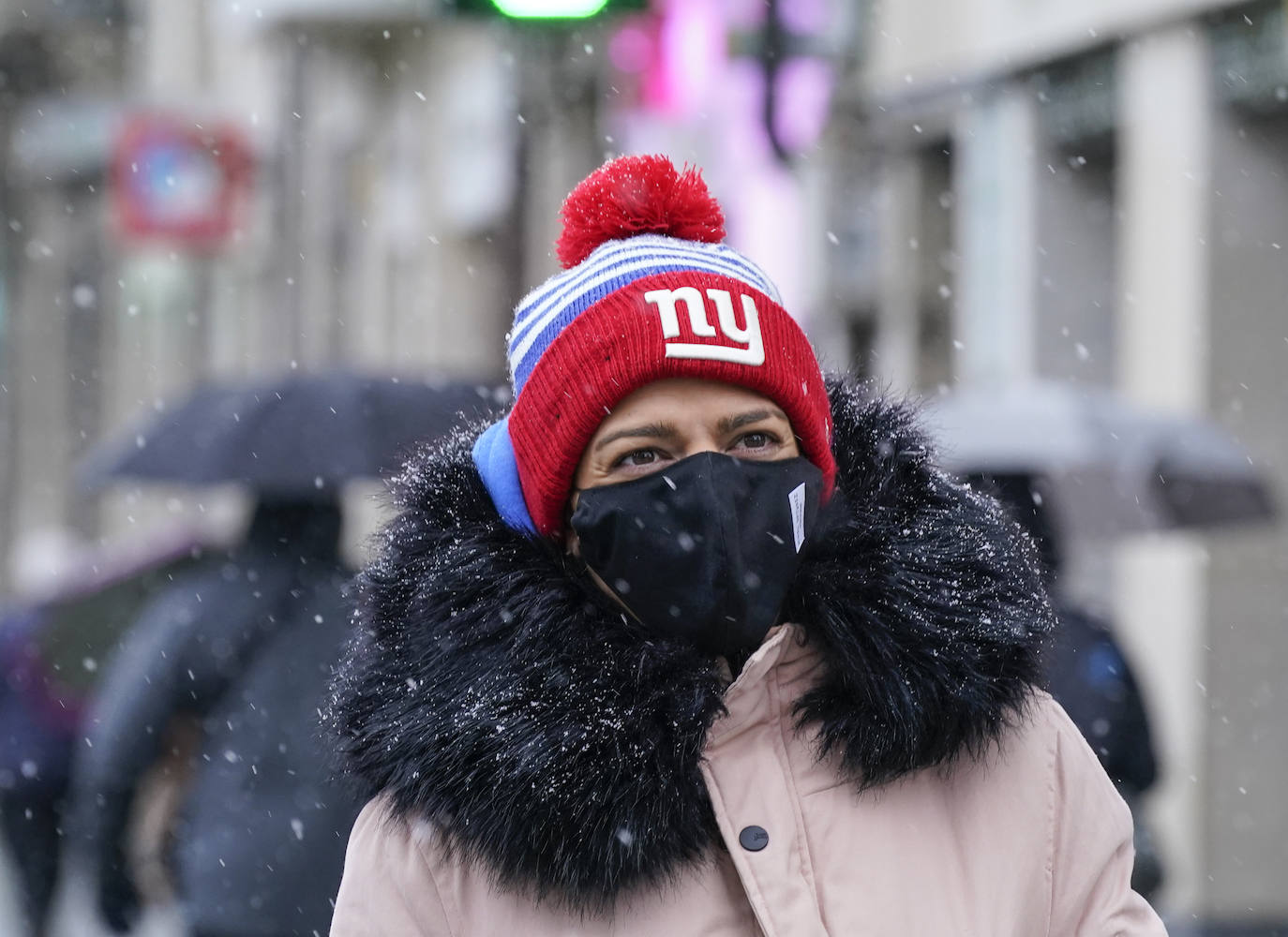 Fotos: Álava se prepara para otra jornada de nieve