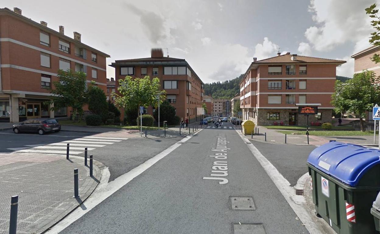 Calle Juan de Ajuriaguerra, Lemoa. 