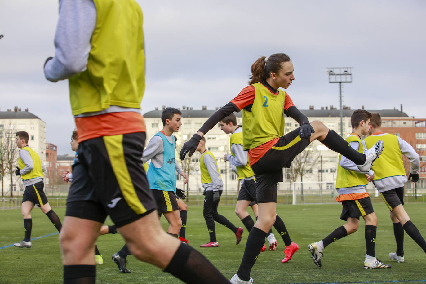 Fotos: Vuelve el deporte escolar a Álava