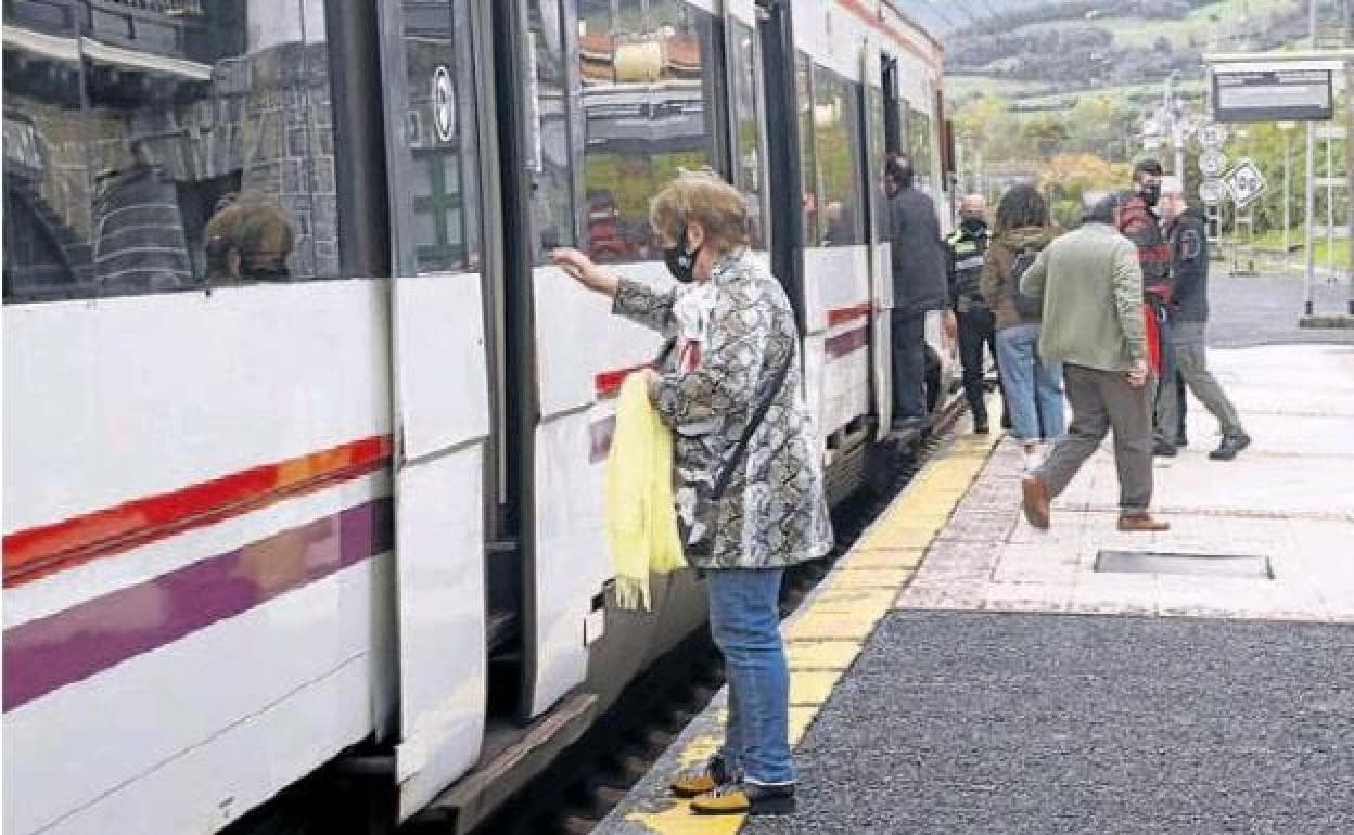 Renfe Cercanías en Bizkaia: El tramo de Cercanías entre Muskiz y Ortuella permanecerá cerrado hasta el 23 de enero