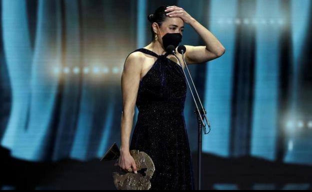 La actriz recibió el premio Forqué a mejor actriz este sábado. 