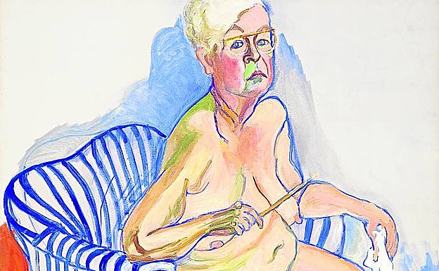 Autorretrato (1980). The Estate of Alice Neel. 