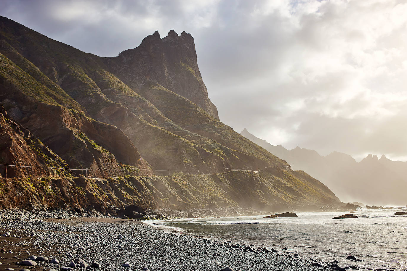 Playa Benijo (Tenerife, Islas Canarias).