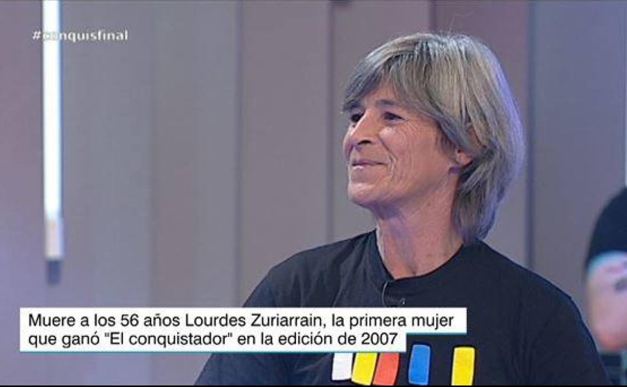 El Conquistador del Fin del Mundo: Muere Lourdes Zuriarrain, la primera mujer que ganó 'El Conquis'